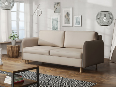 GAJA Sovesofa i creme beige