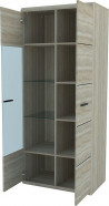 Vitrine H&oslash;j 80 Link 1 + Led