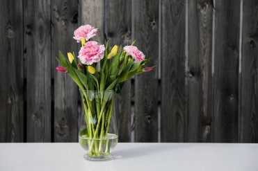 1 - RIOTES Vase Gennemsigtig