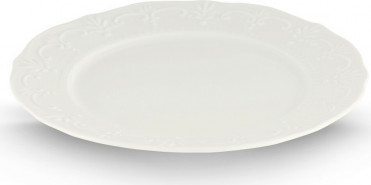 SOLANA Deserttallerken i creme ecru farve