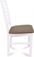 2 - CLEMATI Stol Hvid / Brun 2 - CLEMATI Stol Hvid / Brun