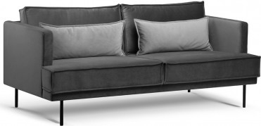 1 - GANZO Sofa 3 Mørkegrå