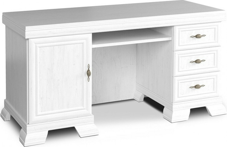 0 - IMPERIO Skrivebord Hvid