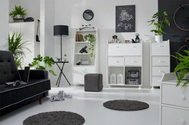 1 - SCRIBI Skab Hvid