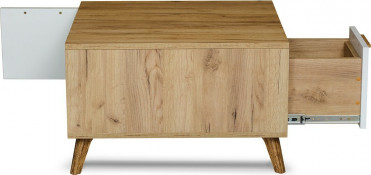 2 - SKADI Kaffebord Eg / Hvid 2 - SKADI Kaffebord Eg / Hvid