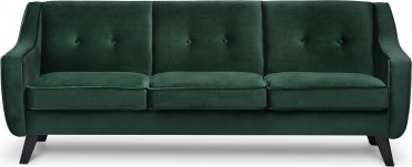 0 - TERSO Sofa 3 Mørkegrøn