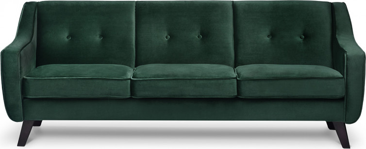 0 - TERSO Sofa 3 Mørkegrøn