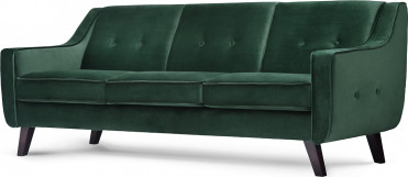 1 - TERSO Sofa 3 Mørkegrøn
