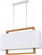 0 - GALANTI Loftlampe Hvid / Eg