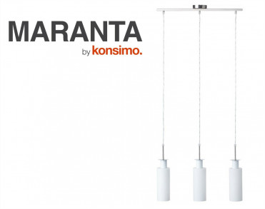 4 - MARANTA Loftlampe Mælkehvid 4 - MARANTA Loftlampe Mælkehvid