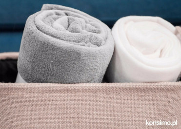 2 - BIBIO Plaid Creme 2 - BIBIO Plaid Creme