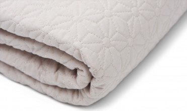 1 - PAVOS Sengetæppe Beige