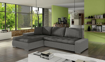 Gr&aring; Moderno Trend mini sofa og sovesofa