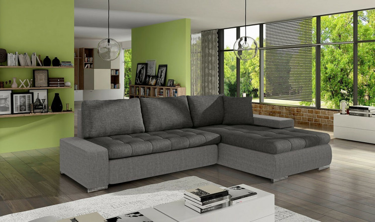 Grå Moderno Trend mini sofa og sovesofa