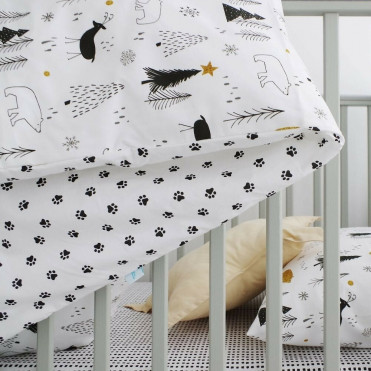 Woodies STAR COT tremmeseng - light gray