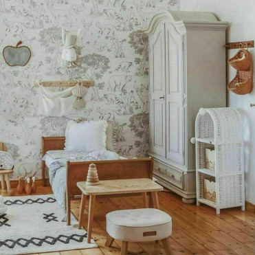Woodies NOBLE TODDLER BED VINTAGE - juniorseng Woodies NOBLE TODDLER BED VINTAGE - juniorseng
