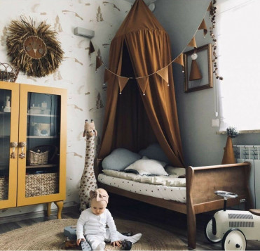 Woodies NOBLE TODDLER BED VINTAGE - juniorseng Woodies NOBLE TODDLER BED VINTAGE - juniorseng