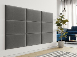 Polstret panel, sengegavl 70x40 1 stk.