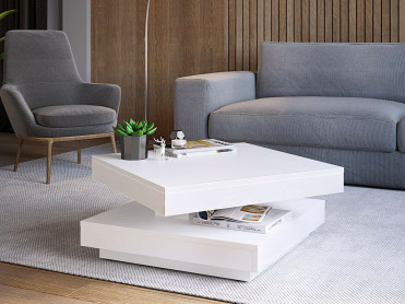 hvidt sofabord i moderne look hvidt sofabord i moderne look