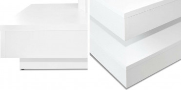 hvidt sofabord i moderne look hvidt sofabord i moderne look