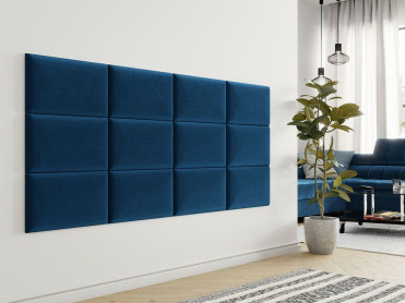 Polstret panel, sengegavl 50x30 1 stk.
