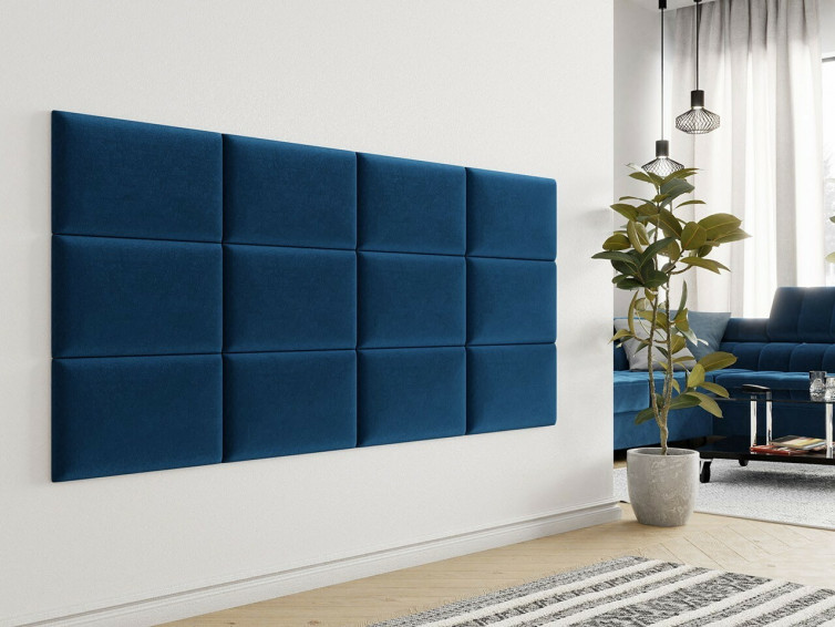 Polstret panel, sengegavl 50x30 1 stk.