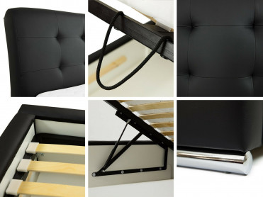 AMBER Sengeramme detaljebilleder AMBER Sengeramme detaljebilleder