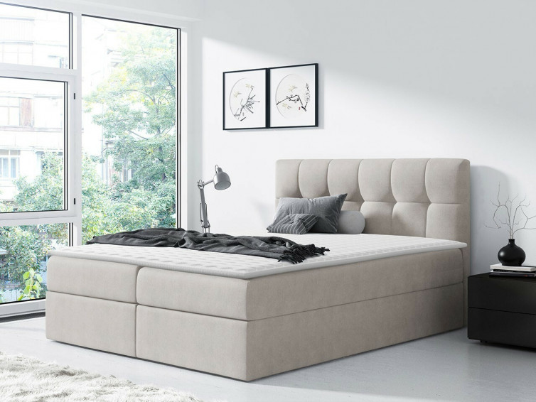 RICO Kontinentalseng i creme ecru beige farve