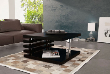 sofabord i sort i moderne look