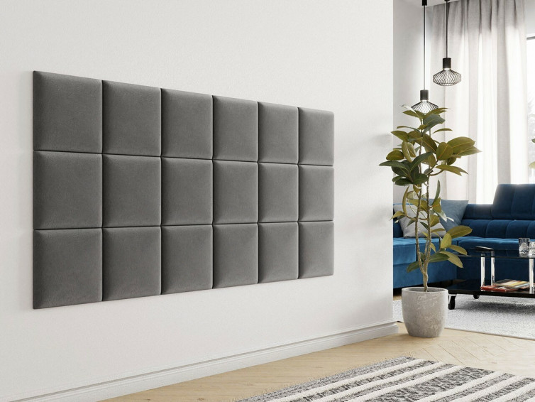 Polstret panel 30x30 (1 stk.)