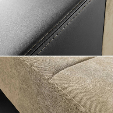 ADEN Chaiselong sofa detaljebilleder