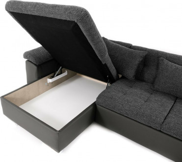 NORDIC U-Sofa samt sovesofa med opbevaringsrum