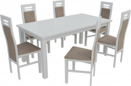Spisebordssæt 22 - S18L + 6X K65