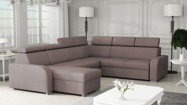 OSLO U-Sofa i beige farve