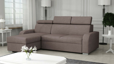 OSLO Chaiselong sofa i beige farve
