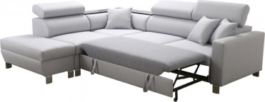 LORETTO Hjørnesofa med sovefunktion