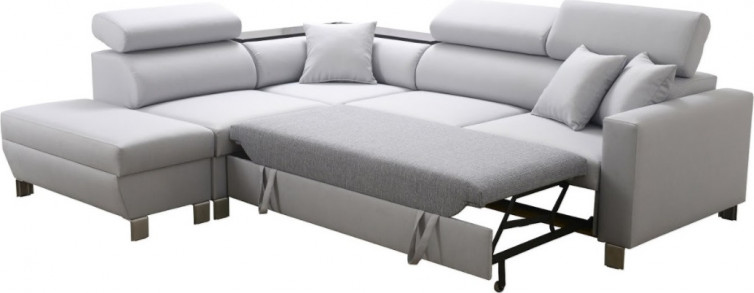 LORETTO Hj&oslash;rnesofa med sovefunktion
