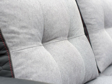 SYDNEY Chaiselong sofa med quiltede puder