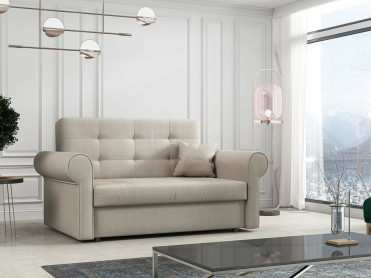 SILVER Sovesofa i creme ecru beige farve