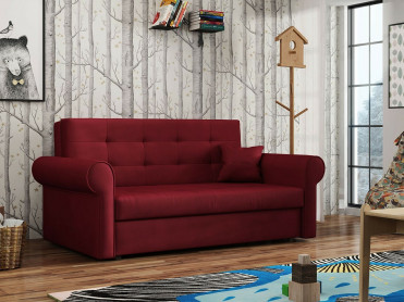 SILVER II Sovesofa i rød