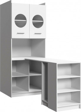 PARADISE Skrivebord med Reol