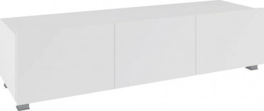 hvidt tv bord i et enkelt design