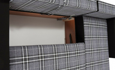 Sovesofa med chaiselong Memone