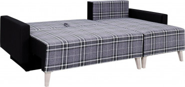 Sovesofa med chaiselong Memone