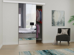 Mirror 90 Skydedør Med Selvlukning