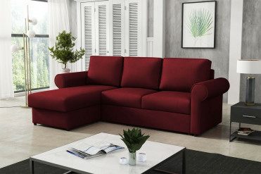 Sovesofa med chaiselong Monaco