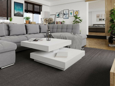 hvidt sofabord i moderne look hvidt sofabord i moderne look