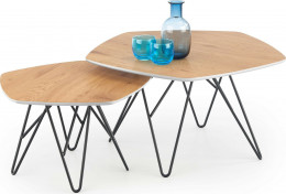 STELLA Sofabord Eg (2 stk.)