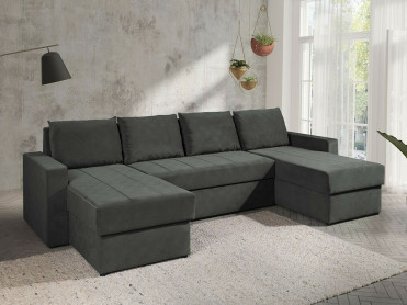 DENVER BIS U-Sofa med...