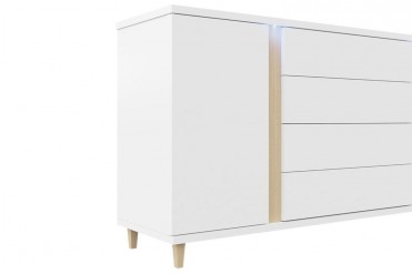 MARCO Kommode VI med LED lys